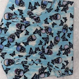 blue tank top medium